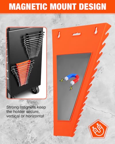VALUEMAX 4-Pack Wrench Organizer, 64-Slot - style: 4PC