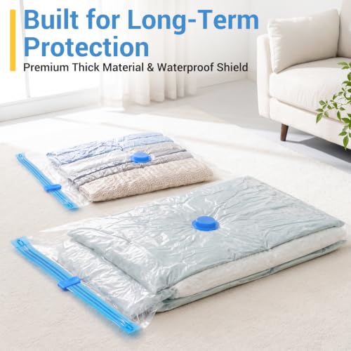 Fygrip 80% Space Saver Vacuum Storage Bags with Hand Pump, 20 Combo
