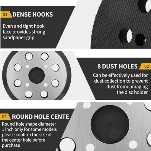 Orbital Sander Metal Pad Replacement for Ryobi, 1 Pack - style: 1 Pack
