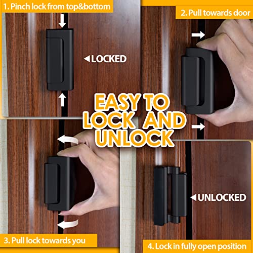 Door Reinforcement Lock Home Security Door Lock Child Proof Front Door