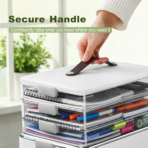 MOPALL Craft Medicine Cabinet Organizers Storage Box for Art Supply Sewing
