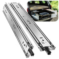 1 Pair Heavy Duty Locking Drawer Slides with Lock 12 14 16 18 20 22 24 26 28 30 32 34 36 38 40 Inch 150 lb Load Capacity Side Mount Full Extension Ball Bearing Rail Runner（with Lock,12 inch） - color: With Lock, size: 12 Inch