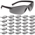 Salfboy 30 Pack Tinted Safety Glasses, Ansi Z87.1 Eye Protection Glasses - color: 118-30 Gray