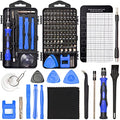 STREBITO Precision Magnetic Screwdriver Set 124-Piece Electronics Tool Kit | 101 Precision Bits, Electronics Screwdriver Set for Computer, Laptop, Cell Phone, PC, MacBook, iPhone, PS4, PS5, Xbox Repair - color: Blue