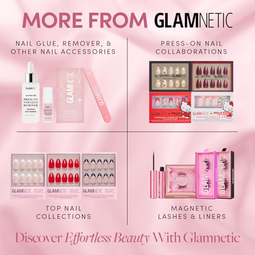 Glamnetic UV Gel Clear Top Coat - No-Wipe Formula | 0.33oz