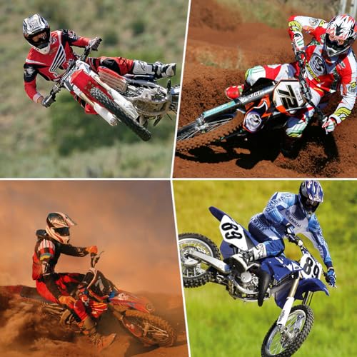 Professional Motorcycle Motocross Goggles Men & Women ATV Dirt Bike Goggles - color: Sliver Lens+color Lens