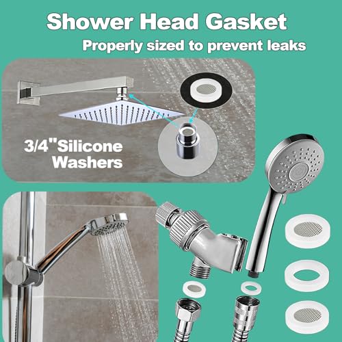 XBVV 32 Size 705 Pcs Plumbing Washers and O-Ring Kit 2-in-1 Rubber Gasket Assortment Kit for Faucet Spigot Garden Hose Pressure Washer Plumbing Repair