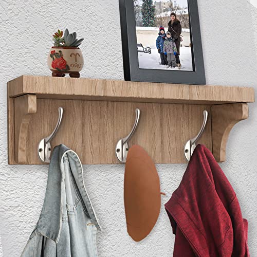 30 Pack Heavy Duty Silvery Dual Coat Hooks for Coat, Bag, Scarf, Hat - color: 30 Pcs Silvery