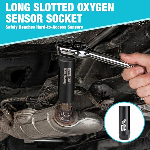 DURATECH 12PCS O2 Oxygen Sensor Socket Set with Storage Case - size: 12pcs