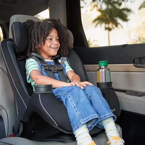 Safety 1st Grow and Go All-in-One Convertible Car Seat, Rear Facing, 5-40 lbs, Forward Facing (30–65 lbs), High Back Booster Seat 40-100 pounds, Iron Frost - color: Iron Frost, style: Original