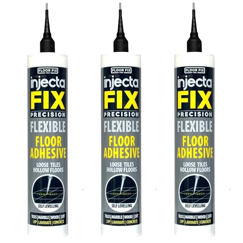 Precision Floor Adhesive - Loose Tiles & Hollow Floors (3 Pack)
