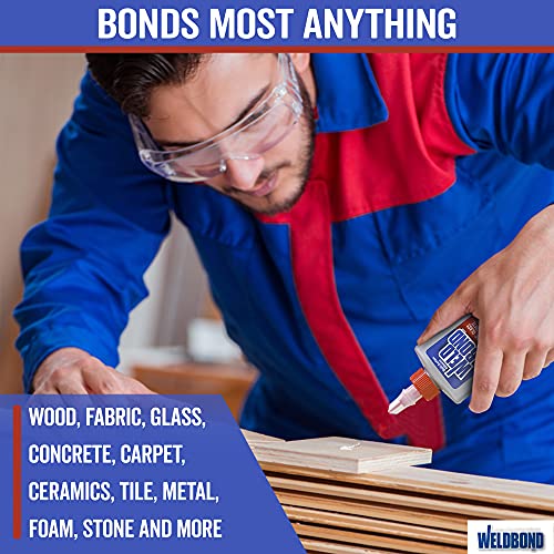 Multi-Surface Non-Toxic Adhesive Glue. Bonds Most Anything ! Glue Gallon for Wood Glue or Crafts Fabric Glass Mosaic Carpet Ceramic Tile Cement Metal Stone & More. 101 oz - 3L - 2Pack - size: 101 Fl. Oz - 2 Pack