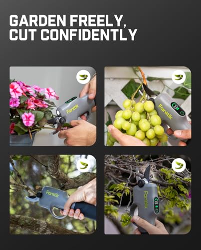 Fanttik R11 Pro Brushless Cordless Mini Reciprocating Saw & Fanttik Y10 Pro 7.2V Cordless Pruning Shears with Brushless Motor