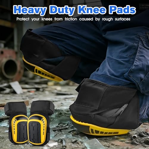 RO6G Knee Pads for Work, Construction Knee Pads for Men