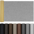 PXBBZDQ Linen Repair Patch Large 16x40 Inches Self-Adhesive Fabric Patch for Furniture and Sofa, Couch Patch (Light Gray, 16x40) - color: Light Gray