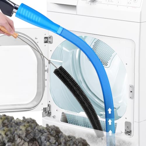 Sealegend Dryer Vent Cleaner Kit with Vacuum Hose Attachment & Brush Blue - color: Blue