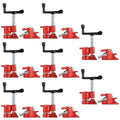 8 Pack 3/4" Wood Gluing Pipe Clamp Set, Pipe Clamps for Woodworking - style: 8 Pack, 3/4"