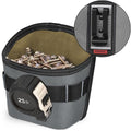 Tool Pouch Nails Screws Bag with Belt Clip (XL, Gray) - color: gray