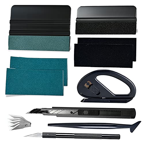 NEWISHTOOL Car Wrap Tools PPF Installation Kit Vinyl Wrap Tool Kit - color: CR-028