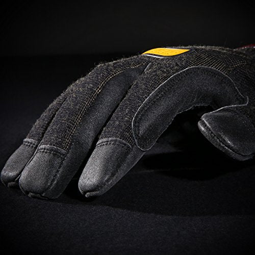 Ironclad HEATWORX REINFORCED; Heat and Cut Resistant Gloves, Palm Heat Protection Rated up to 450°F, (1 Pair), Black - size: X-Large (Pack of 1)