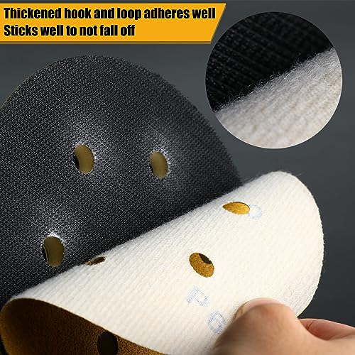 80 Grit Sanding Discs 6 Inch, Hook and Loop Sandpaper for Orbital Sander, Professional for Automotive and Woodworking, 100 Pack - style: 80 Grit