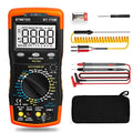 Digital Multimeter TRMS 6000 Count, BTMETER BT-770M Auto/Manual Ranging DMM Electrical Meter Tester for AC/DC Amp, AC/DC Volt, Ohm Capacitance Frequency Continuity Temperature NCV, Auto Backlight