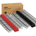 EGOVO 120 pcs Modular Wrench Organizer for Tool Drawers (Black & Red) - color: Black & Red