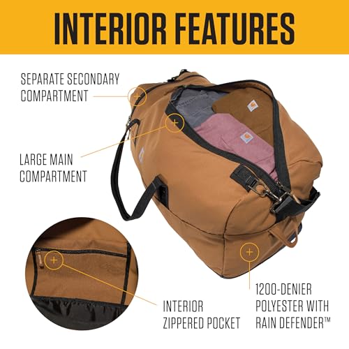 Carhartt Utility 120L Duffel Carhartt Brown - color: Carhartt Brown, style: 120l