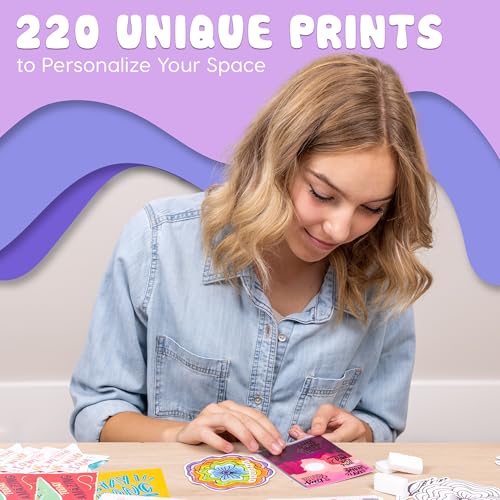 Hapinest DIY Wall Collage Kit for Tween and Teen Girls, Gifts for Ages 10 11 12 13 14 Years Old and Up Cute Trendy Bedroom Room Décor