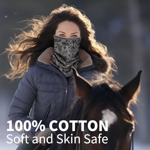 Flame Resistant Face Mask for Men FR Neck Gaiter Headwear Covering CAT HRC 2 ARC Flash Protector Welding Accessories - color: Skull 1pc & Black 1pc
