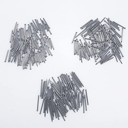 OMOTOOL Finishing Nails Assortment Kit (280 pcs), Concrete Steel Nails for baseboard and Woodworking, Suit for Masonry and Pine,3 Size Assortment