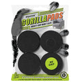 Slipstick GorillaPads CB144 Non Slip Furniture Pads/Grippers (Set of 8) Furniture Feet Floor Protectors, 2 Inch Round, Black - size: 2" Round