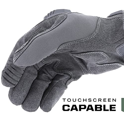 Mechanix Wear M-Pact Tactical Work Gloves Grey, Small - color: Grey, size: Small