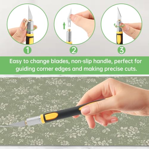 26PCS Wallpaper Smoothing Tool Kit for Peel and Stick Wallpaper Adhesive