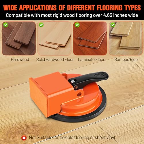 Floor Gap Fixer Tool, Suction Cup Tile Leveler, Heavy Duty Floor Gap Fixer | Tile Countertop Installation Tools for Wood, Tiles, Vinyl, Laminate Flooring