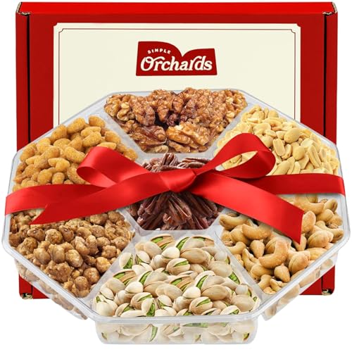 Nuts gift Basket, Mixed Cravings Gourmet Collection - style: Standard Platter