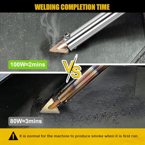 100W Digital Plastic Welder Iron UL Certified Adjustable Temp Kit