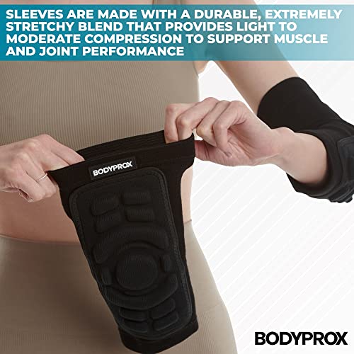 Bodyprox Elbow Protection Pads 1 Pair, Elbow Guard Sleeve - size: Small