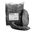 Waterproof Shoe Covers – Non-Slip, Disposable CPE Boot Covers, Black, 100 Pack - style: Black Bag of 100