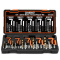 131PCS Thread Repair Kit, Metric Helicoil Repair Kit with HSS Drill Bits - size: Metric131pc
