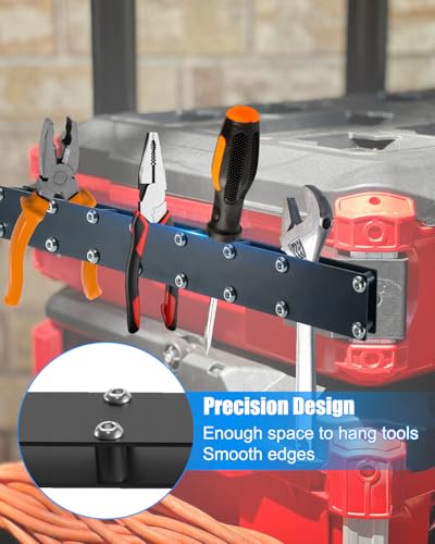Black Power Drill Holder Fit for Milwaukee Packout Toolbox