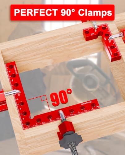 8 Pack Corner Clamps Woodworking, 90 Degree Clamping Squares - size: 8PCS