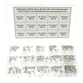 750PCS M1 M1.2 M1.4 M1.6 M2 Metric Stainless Steel Phillips Flat Head Machine Screws Assortment Kit - size: M1/M1.2/M1.4/M1.6/M2