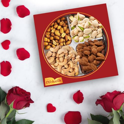 Nuts gift Basket of Cravings Gourmet Nuts Collection, Mixed Nut Gift Box - style: Small Platter