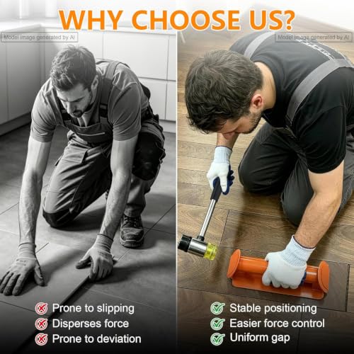 Heavy Duty Iron Floor Gap Repair Tool Kit,Flooring Tool to Close Gaps