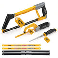 KATA Hand Saw Kit, 12" Heavy Duty Hacksaw, 10" Mini Hacksaw, 6" Drywall Saw - size: 3 Pack Handsaw Set