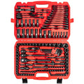 LLNDEI 160Pc Mechanics Socket Set 1/2 1/4 3/8" Drive Metric - size: 160-Piece 1/2" & 3/8" & 1/4" Drive Socket Set