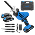 FULLYEA Reciprocating Saw Cordless, 3500SPM Variable Speed, 2x2.0Ah Battery