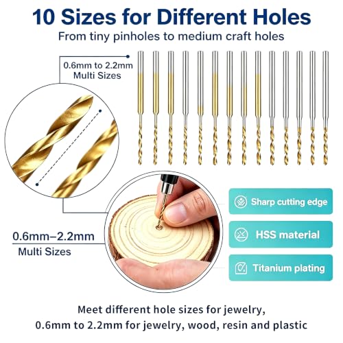 Cordless Mini Drill Pen, Rotary Tool Rechargeable Electric Hand Drill with 3-Speed Drill for tight spaces,DIY Micro Polishing Pen for Jewelry Making, Stone, Plastic, Resin