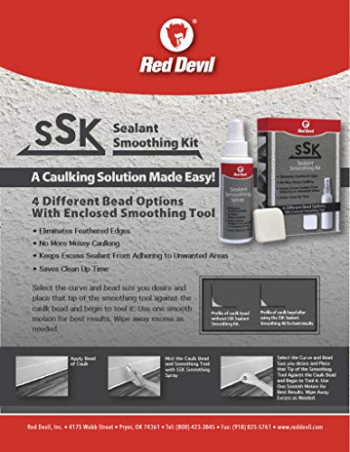 Red Devil 0567 Sealant Smoothing Kit